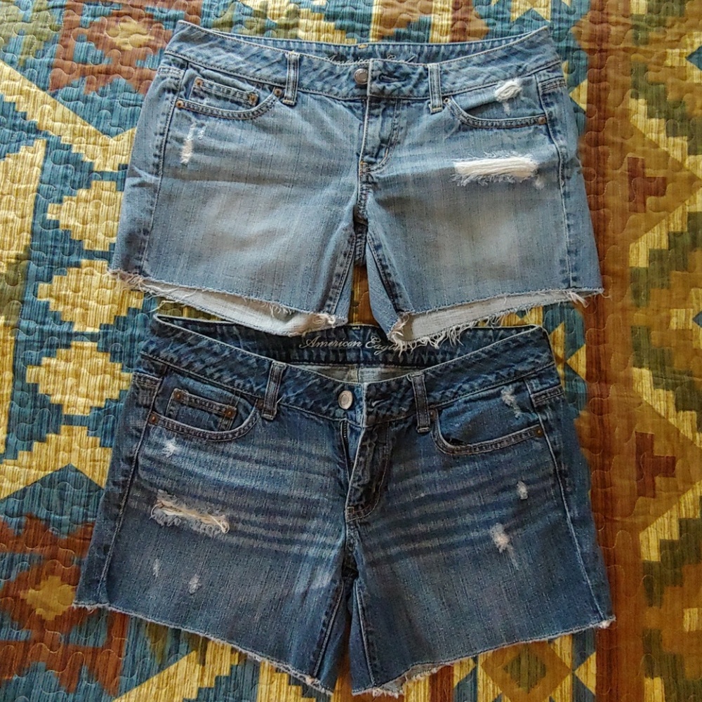 2 pairs! american eagle shorts